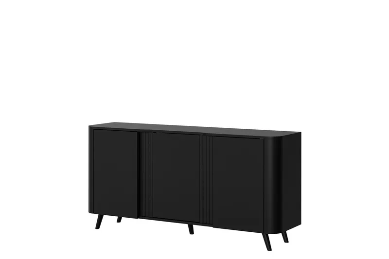 Clement Kommode 151 cm, Svart