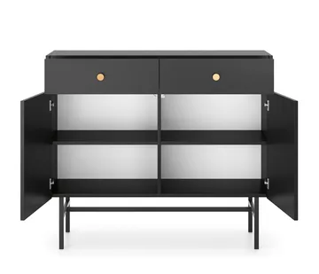 Francisca Kommode 104 cm - Svart - Oppbevaring - Oppbevaringsmøbler - Kommode