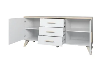 Kardos Kommode 45x150 cm - Natur/Svart - Oppbevaring - Oppbevaringsmøbler - Kommode - Entrekommode