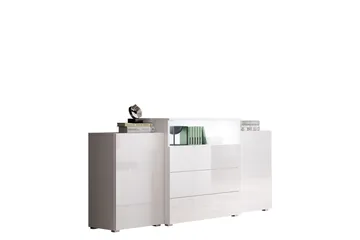 Kommode 150 cm - Hvit - Oppbevaring - Oppbevaringsmøbler - Kommode