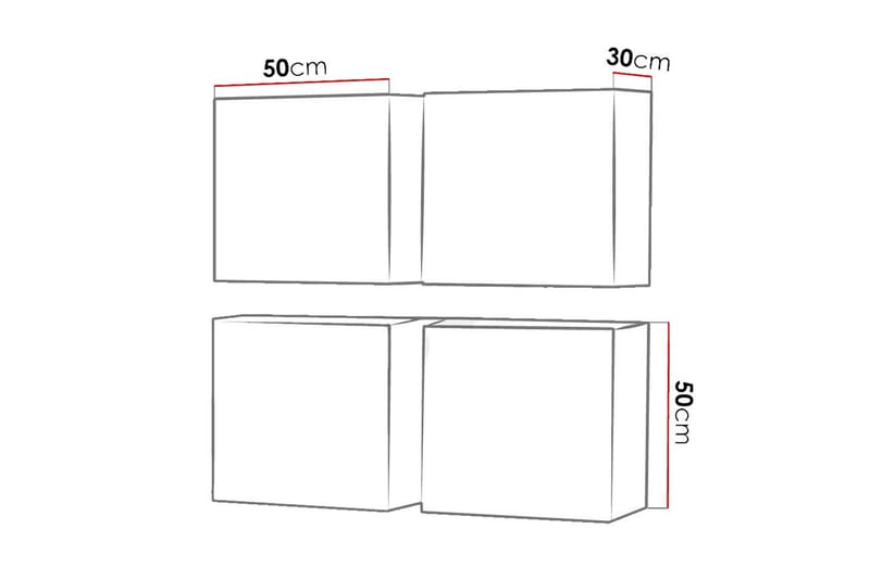 Narbonne Kommode 100 cm - Oppbevaring - Oppbevaringsmøbler - Kommode - Entrekommode