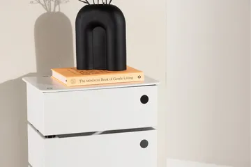 San Carlos Kommode - Hvit - Oppbevaring - Oppbevaringsmøbler - Kommode - Entrekommode