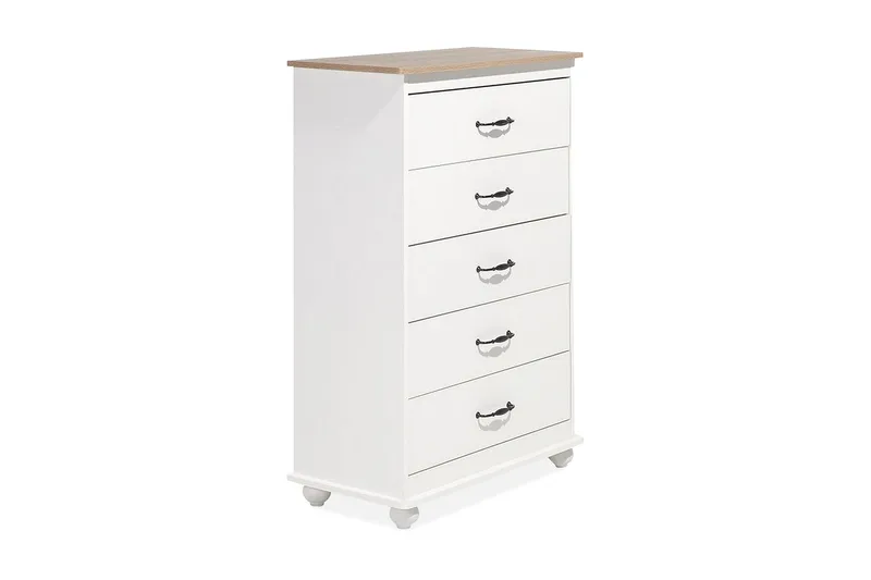 Sharon Kommode 39 | 76 cm, Hvit