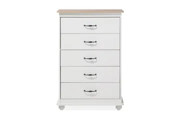 Sharon Kommode 39 | 76 cm - Hvit - Oppbevaring - Oppbevaringsmøbler - Kommode - Entrekommode