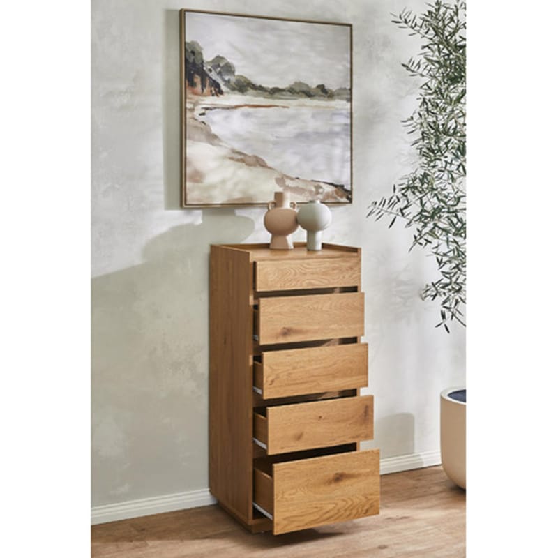 Side Board HOME4YOU - eikebark - Oppbevaring - Oppbevaringsmøbler - Kommode - Entrekommode