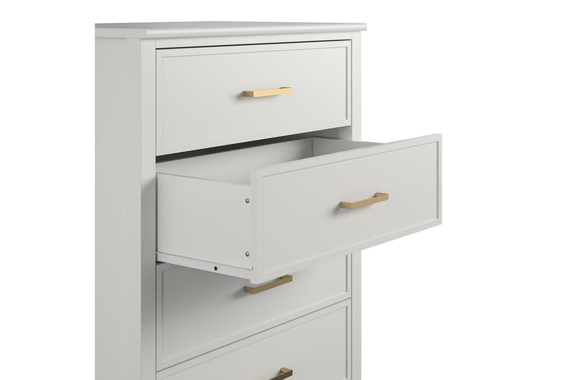 Westerleigh Kommode 76x50 cm Hvit - Oppbevaring - Oppbevaringsmøbler - Kommode - Entrekommode