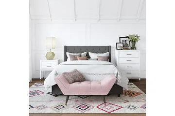 Westerleigh Kommode 76x50 cm Hvit - Oppbevaring - Oppbevaringsmøbler - Kommode - Entrekommode