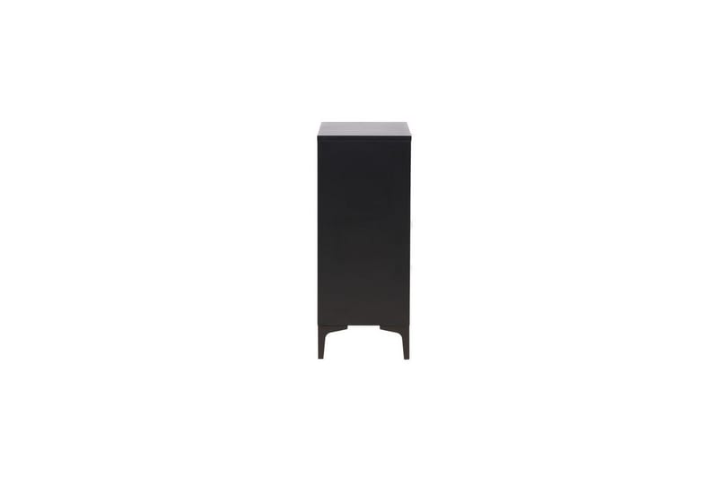 Kommode Piring - Svart, 40x78x98 - Oppbevaring - Oppbevaringsmøbler - Kommode - Entrekommode