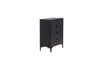 Kommode Piring - Svart, 40x78x98 - Oppbevaring - Oppbevaringsmøbler - Kommode - Entrekommode
