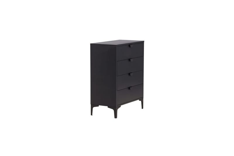 Kommode Piring - Svart, 40x78x98 - Oppbevaring - Oppbevaringsmøbler - Kommode - Entrekommode