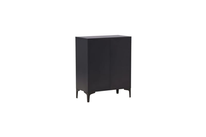 Kommode Piring - Svart, 40x78x98 - Oppbevaring - Oppbevaringsmøbler - Kommode - Entrekommode