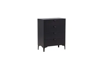 Kommode Piring - Svart, 40x78x98 - Oppbevaring - Oppbevaringsmøbler - Kommode - Entrekommode