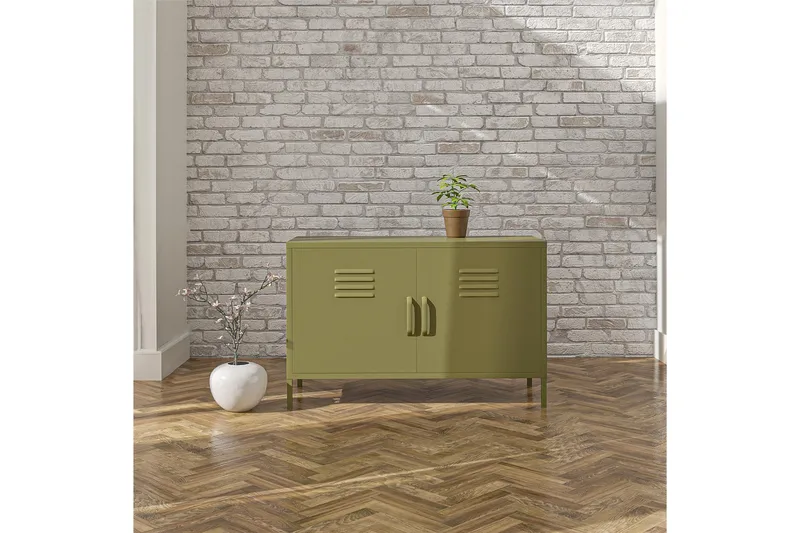 Bradford Skjenk 100x40 cm Grønn, Dorel Home