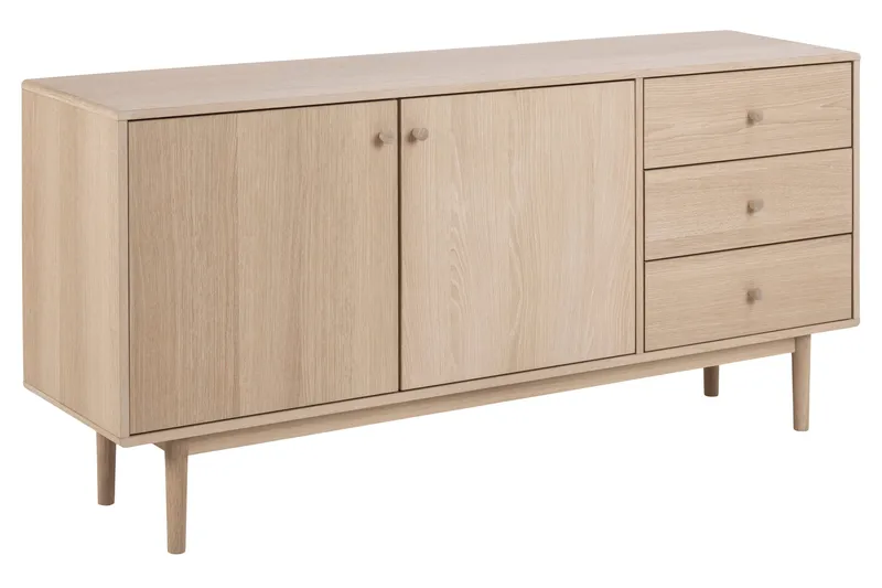 Salama Skjenk 160 cm, Hvid