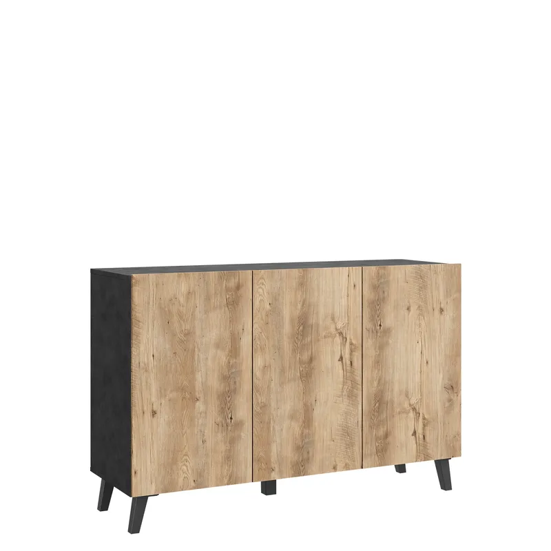 skap Kommode PHUKET 120 grå, brun