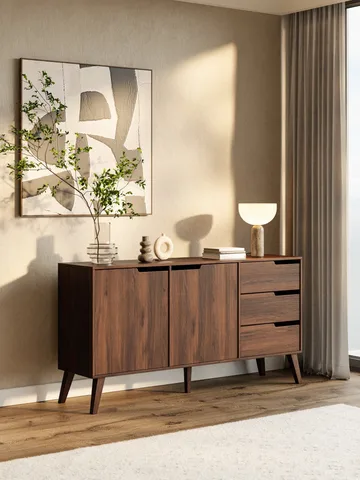 Zelto Skjenk 160 cm - Warmia valnøtt - Oppbevaring - Oppbevaringsmøbler - Sideboard & skjenker