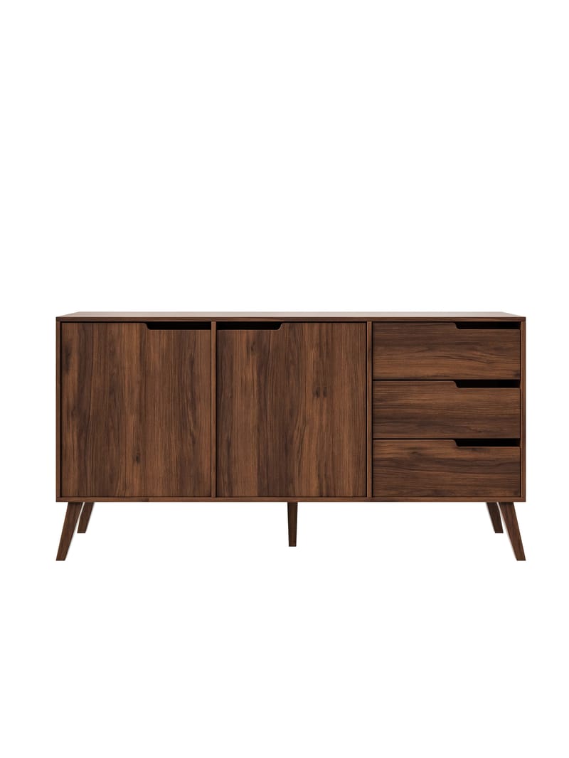 Zelto Skjenk 160 cm - Warmia valnøtt - Oppbevaring - Oppbevaringsmøbler - Sideboard & skjenker