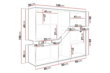 Carbost highboard - Oppbevaring - Skap - Oppbevaringsskap