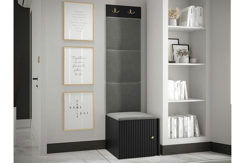 Dunvegan Highboard Black - Oppbevaring - Skap - Oppbevaringsskap