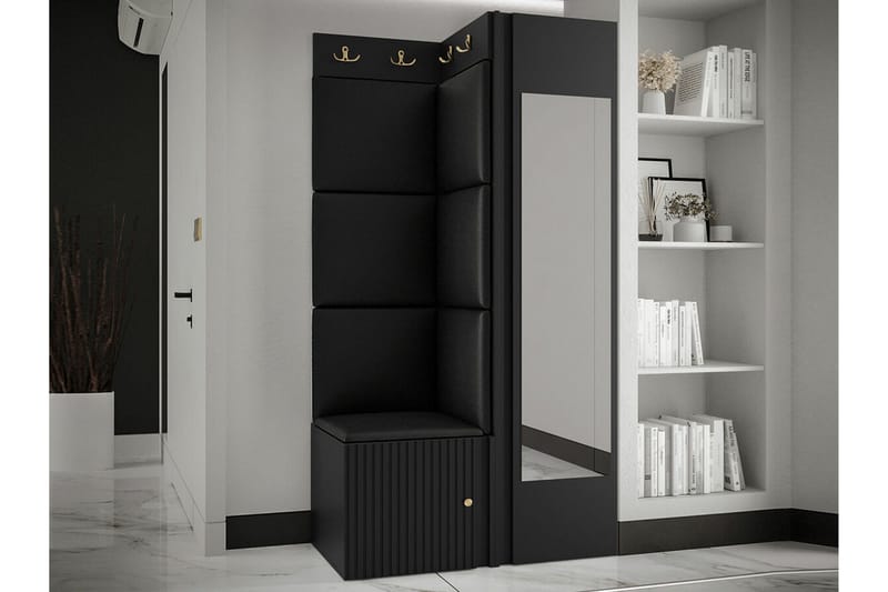 Dunvegan Highboard Black - Oppbevaring - Skap - Oppbevaringsskap