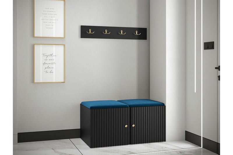Dunvegan Highboard Black - Oppbevaring - Skap - Oppbevaringsskap