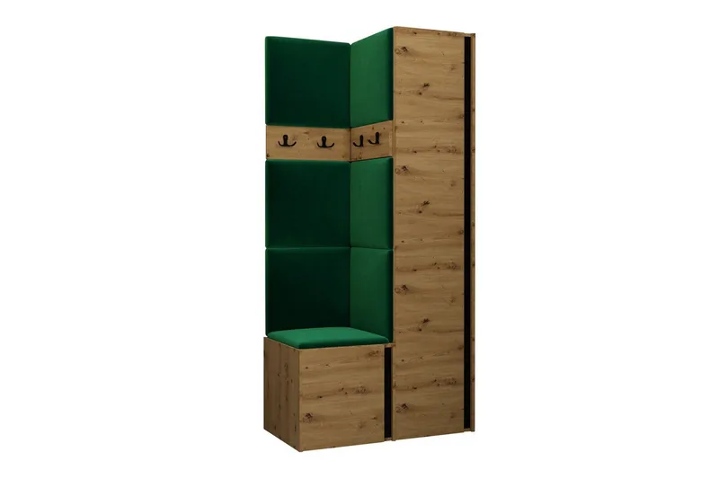 Dunvegan Highboard Green/Brown