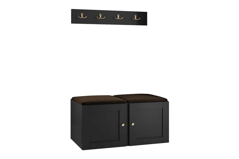 Dunvegan Highboard, Svart