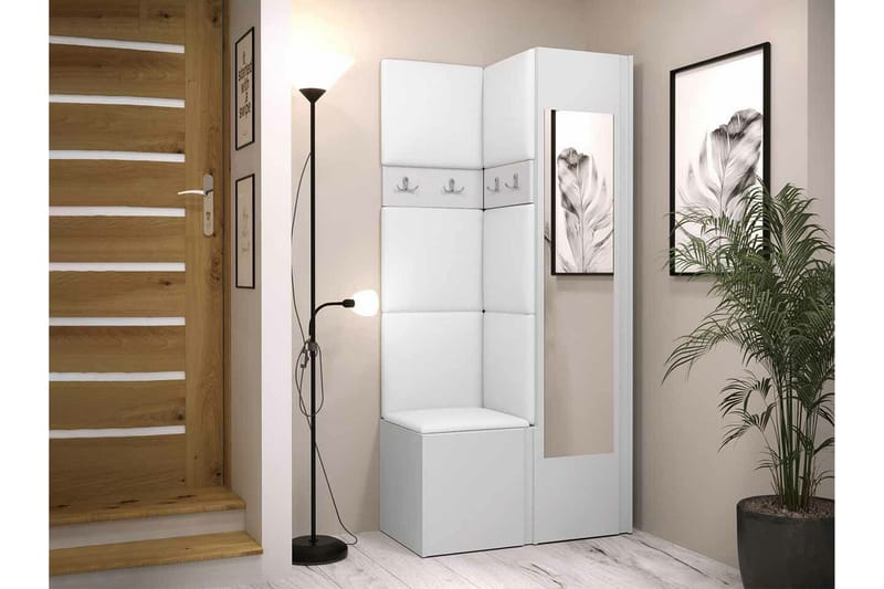 Dunvegan Highboard White - Oppbevaring - Skap - Oppbevaringsskap