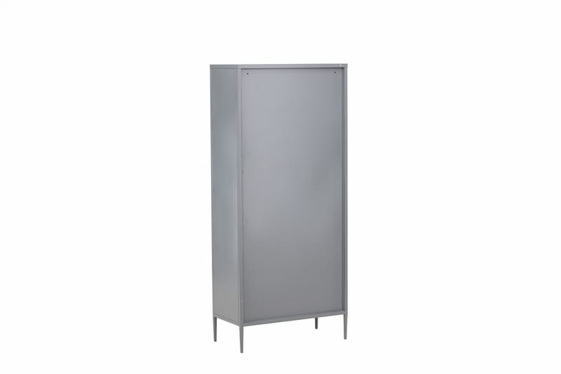 La Paz vitrineskap 70x160 cm lysgrå - Oppbevaring - Skap - Vitrineskap