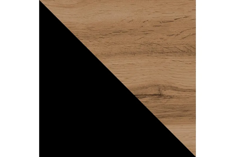 Narbonne Vitrineskap 30x40 cm - Natur/Svart - Oppbevaring - Skap - Vitrineskap
