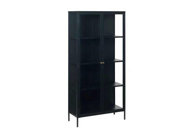 Umbri Vitrineskap 90 cm, Svart