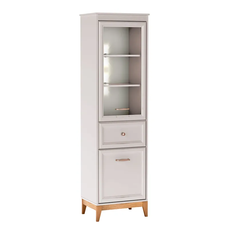 Zeylor Vitrineskap 193 cm med Belysning