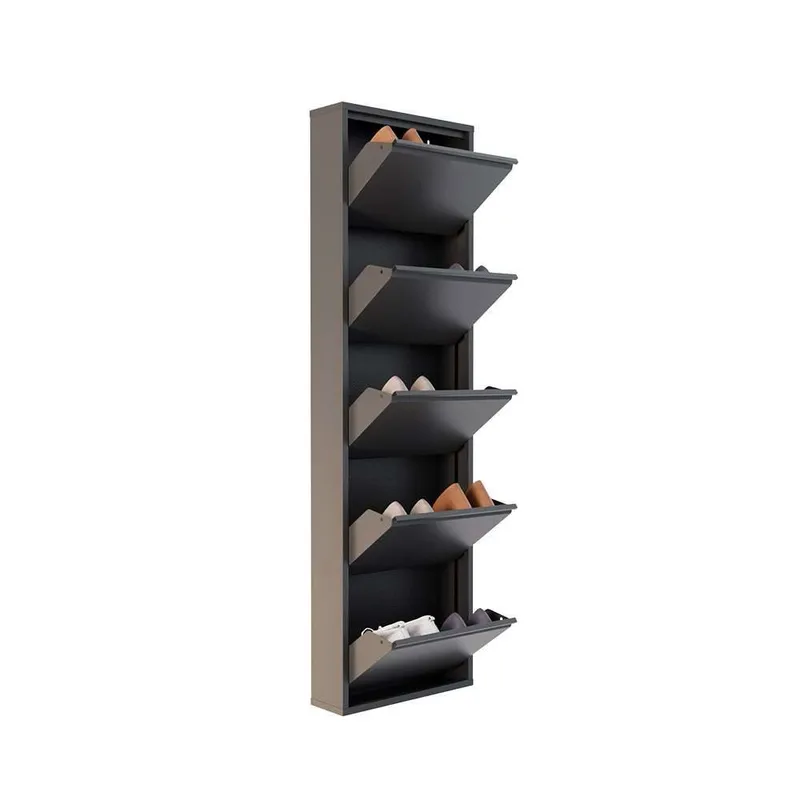 Rylanis skoskap 50x169 cm, Antrasitt