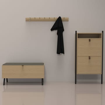 Shoe Cabinet HOME4YOU - brun - Oppbevaring - Skooppbevaring