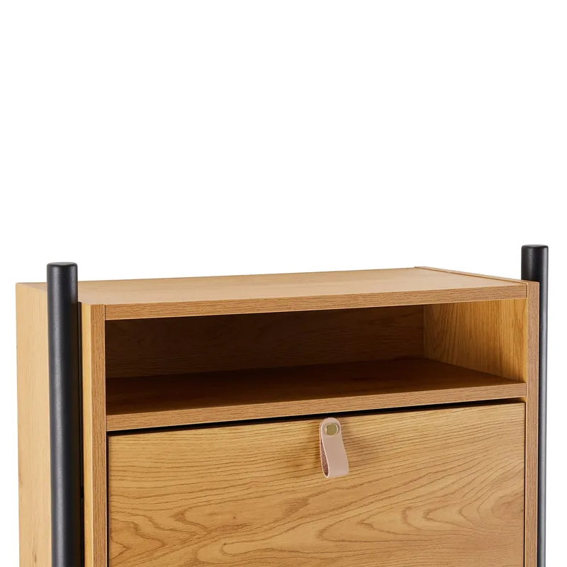 Shoe Cabinet HOME4YOU - brun - Oppbevaring - Skooppbevaring