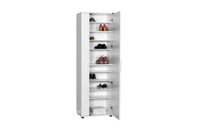 Shoe Cabinet Hvit - Hvit - Oppbevaring - Skooppbevaring