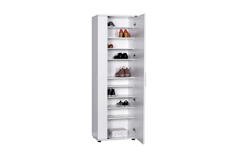 Shoe Cabinet Hvit - Hvit - Oppbevaring - Skooppbevaring
