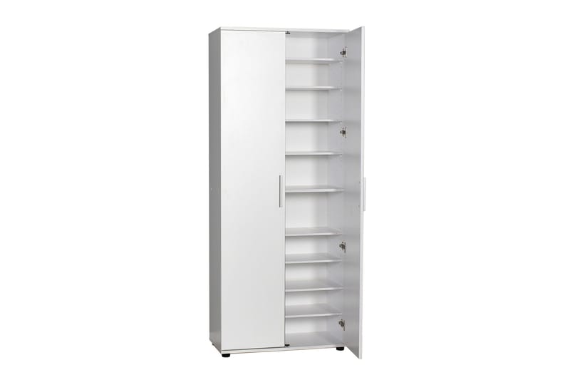 Shoe Cabinet Hvit - Hvit - Oppbevaring - Skooppbevaring