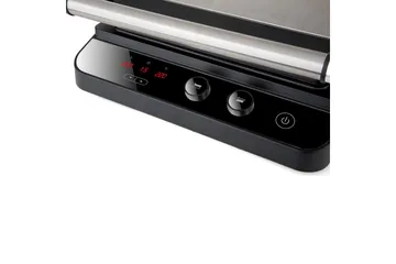 Bordgrill Black+Decker Børstet Stål Temp Kontroller 2000W - Hage - Griller - Øvrige griller - Bærbar grill & campinggrill