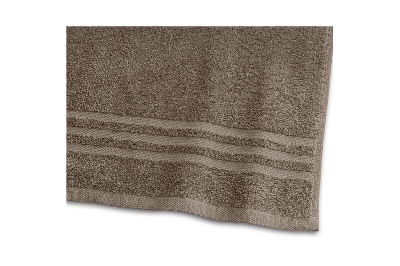 Håndkle Basic Frotté, Brun