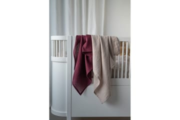 Muslinwrap 2-pakning - Sand/Plomme (70 x 70 cm) - Tekstiler - Barnetekstiler