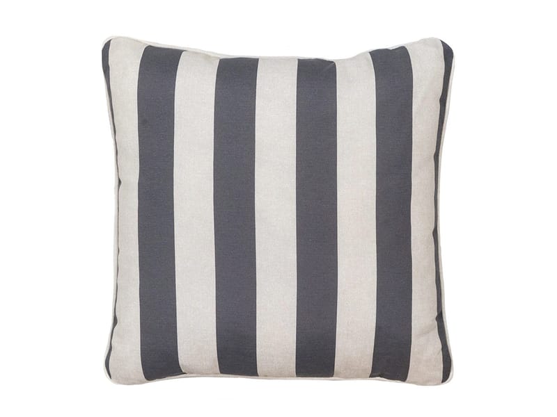 Hillerstorp pute pyntepute 50x50 cm, Gråbeige stripet