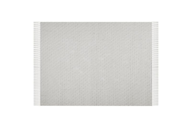 Pledd Mityal Beige/grå - Beige/grå - Tekstiler - Pute & pledd - Tepper & pledd