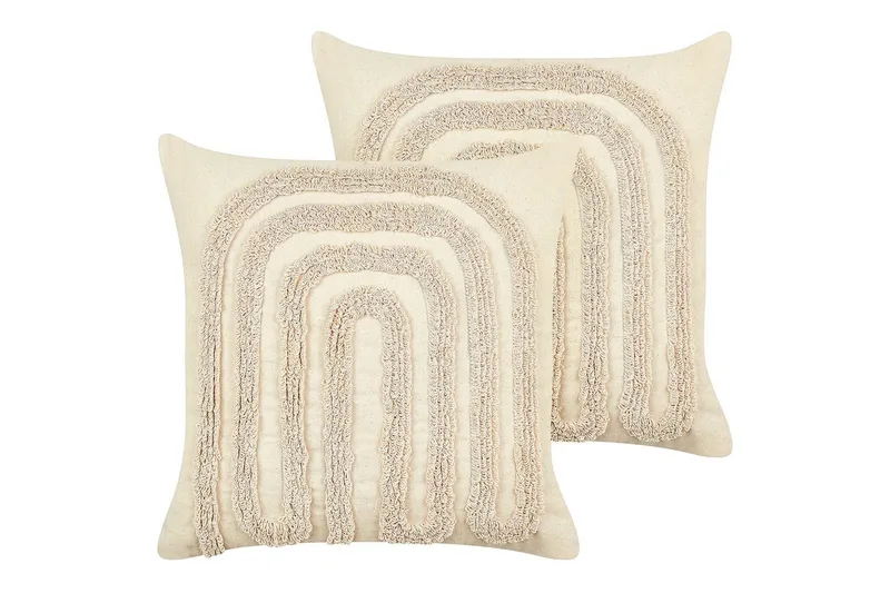 Prydnadskuddar Beige