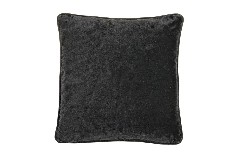 Sameta Putetrekk 45x45 cm Fløyel, Svart