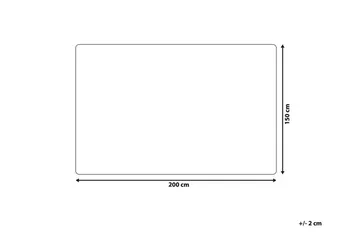 Asdad Pledd 150x200 cm Dobbeltsidig - Brun / Hvit - Tekstiler - Pute & pledd - Tepper & pledd