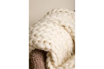 Kate pledd 130x170 cm - Beige - Tekstiler - Pute & pledd - Tepper & pledd