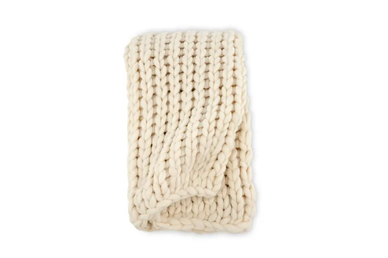 Kate pledd 130x170 cm, Beige