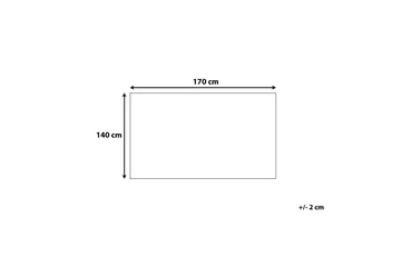 Middagh Pledd 140x170 cm - Grå - Tekstiler - Pute & pledd - Tepper & pledd