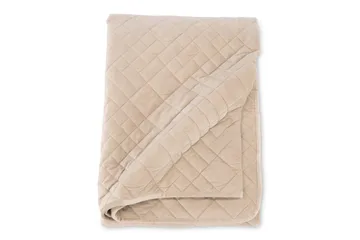 Jilly Sengeteppe 80x150 cm - Beige - Tekstiler - Sengetøy - Sengeteppe - Sengeteppe dobbeltseng